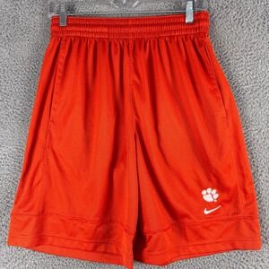 Clemson Tigers Shorts Mens Medium Orange‎ NCAA Basketball Nike Dri Fit Pockets